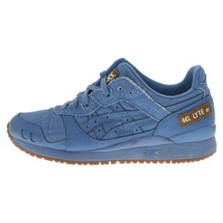 アシックス(asics)のASICS アシックス GEL-LYTE3 OG 1201A530 ゲルライト ローカットスニーカー シューズ インディゴ US9.5/27.5cm(スニーカー)