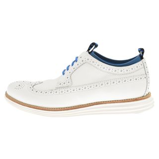 コールハーン(Cole Haan)のCOLE HAAN コール ハーン LUNARGAND LONG WING ルナグランド ロングウィング ウィングチップシューズ ホワイト(スニーカー)