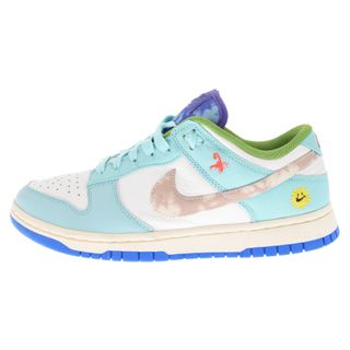 ナイキ(NIKE)のNIKE ナイキ BY YOU DUNK LOW バイユー ダンク ロー ローカットスニーカー ライトブルー/ホワイト US9.5 D07422-900(スニーカー)