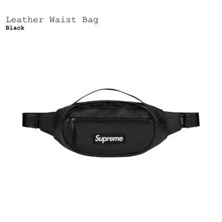 supreme 18ss lacoste waist bag ウエストバッグ　黒