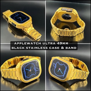 アップルウォッチ(Apple Watch)のアップルウォッチ　ウルトラ　 ultra 49mm ステンレスケース　ベルト(金属ベルト)