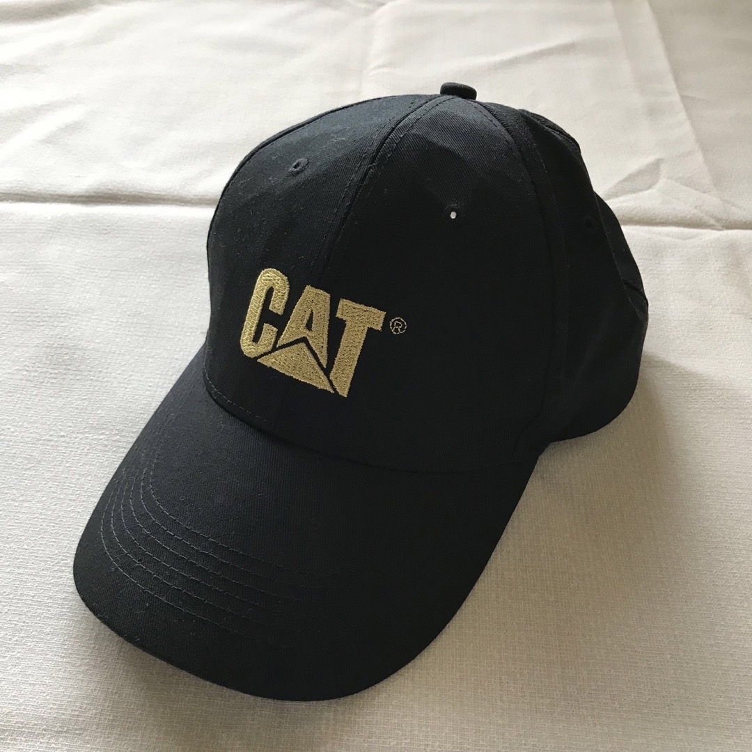 CAT キャタピラー　キャップ　黒　帽子 メンズの帽子(キャップ)の商品写真