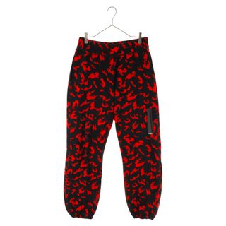 LVXWA ラクスワー INFRARED SKIN SWEATPANTS インフラレッドスキンスウェットパンツ レッド 総柄(その他)