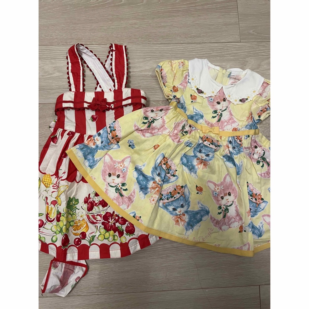 Shirley Temple(シャーリーテンプル)の⭐️カイソウ様ご専用⭐️ キッズ/ベビー/マタニティのキッズ服女の子用(90cm~)(ワンピース)の商品写真