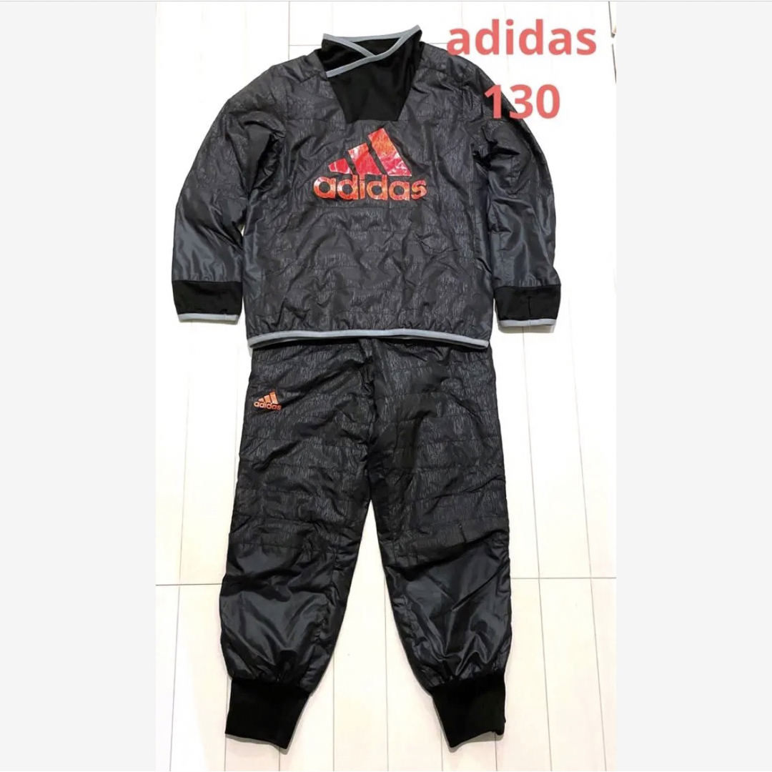 adidas(アディダス)のadidas キッズ　130cm 上下セット　アディダス　サッカー キッズ/ベビー/マタニティのキッズ服男の子用(90cm~)(その他)の商品写真