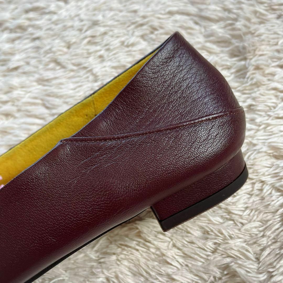 madras(マドラス)のマドラス　チェーンビッド　スクエアモカシューズ　23.5cm  日本製 レディースの靴/シューズ(スリッポン/モカシン)の商品写真
