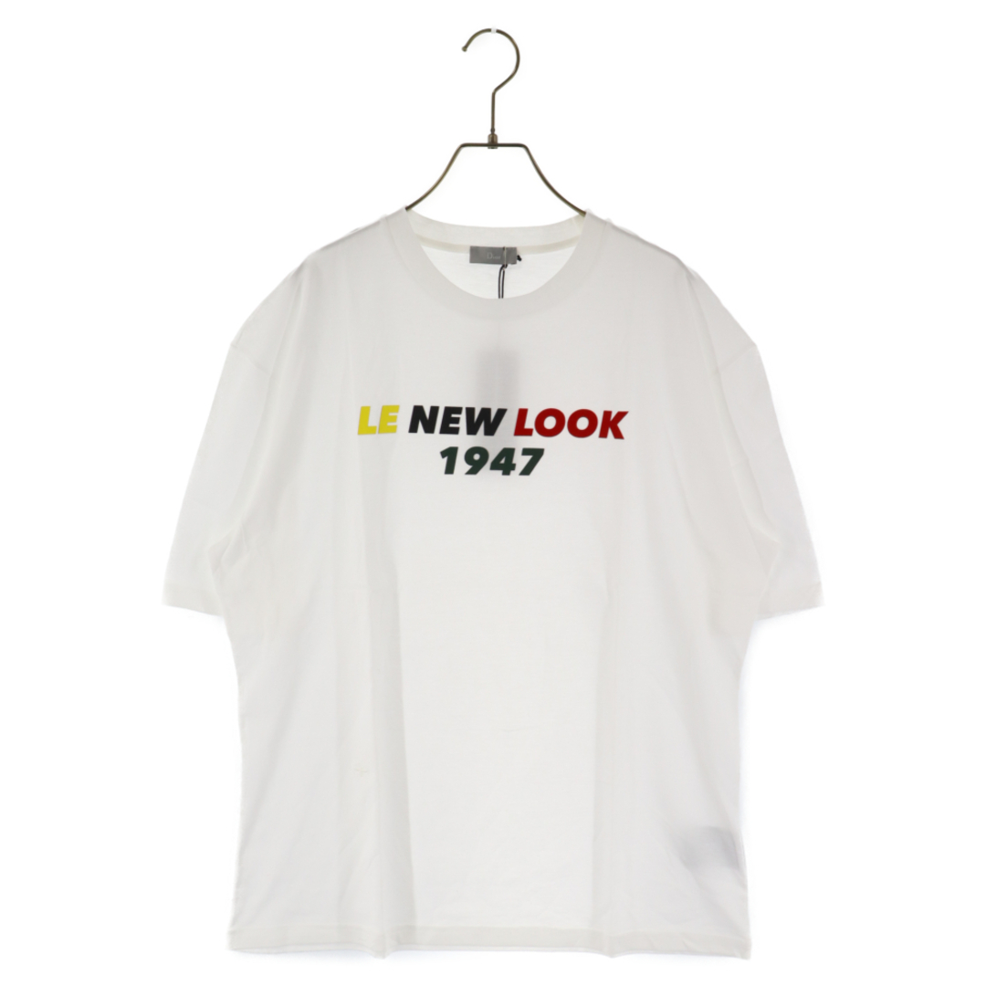 DIOR ディオール LE NEW LOCK 1947 フロントロゴプリント半袖Tシャツ ...