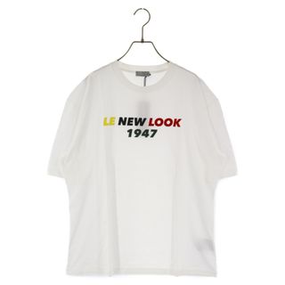 ディオール ×トラヴィススコット Travis Scott  22AW  213J685C0677 カクタスジャックロゴプリントサイズTシャツ メンズ L