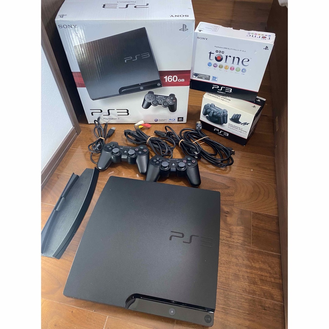PlayStation3 - お得フルセット！ps3 CECH-3000A&torne(トルネ)＆充電