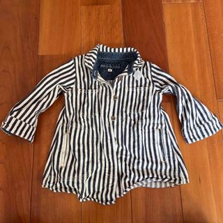 エスティークローゼット(s.t.closet)のキッズストライプシャツ　little s.t. by s.t.closet(シャツ/カットソー)