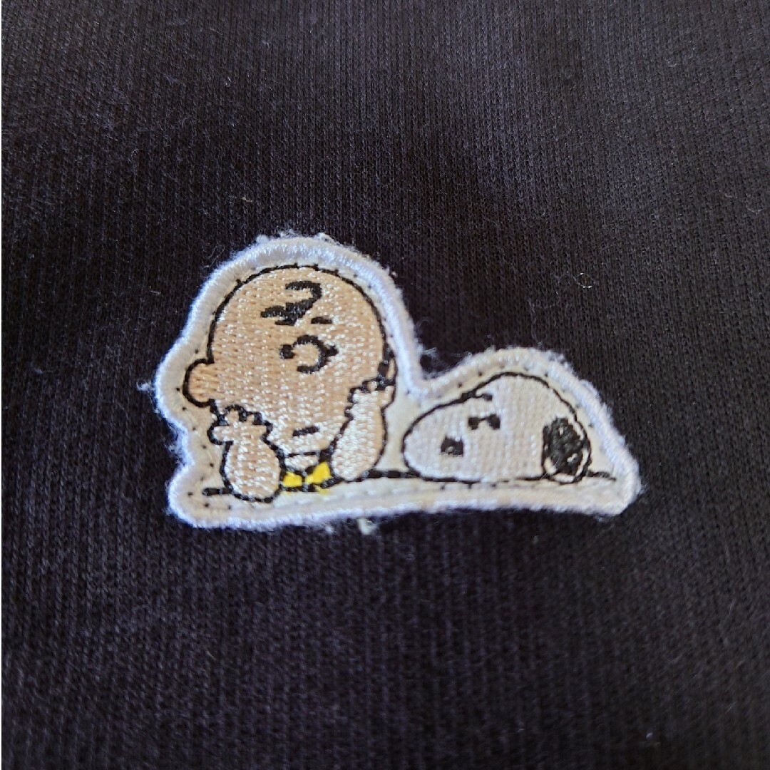 SNOOPY(スヌーピー)のSNOOPY  トレーナー 黒  微起毛:裏 即購入🆗 値下げ交渉🆗 レディースのトップス(トレーナー/スウェット)の商品写真