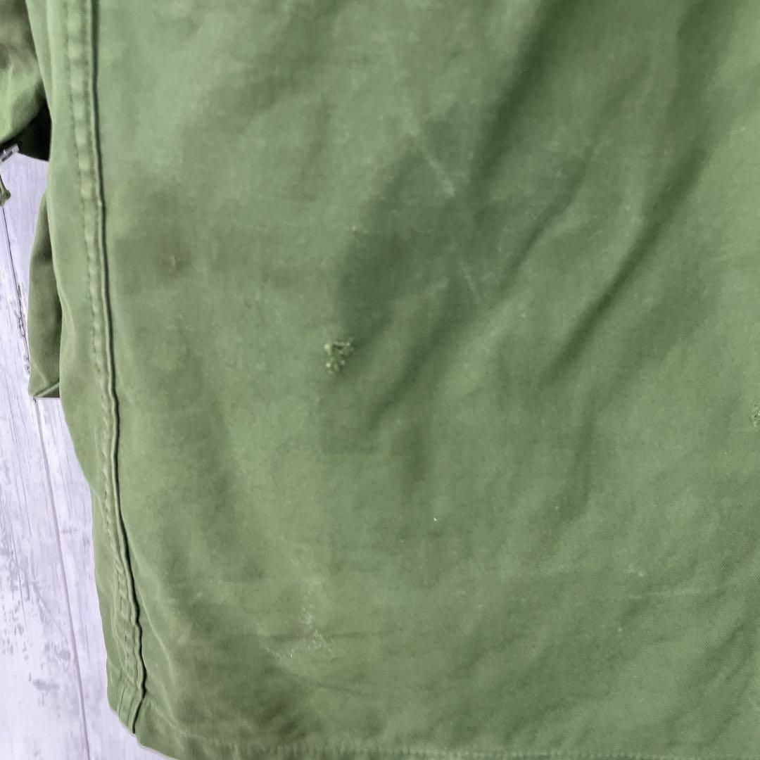 スウェーデン軍　Ｍ59ミリタリーコート　サイズＣ46　ライナー付　緑　メンズ
