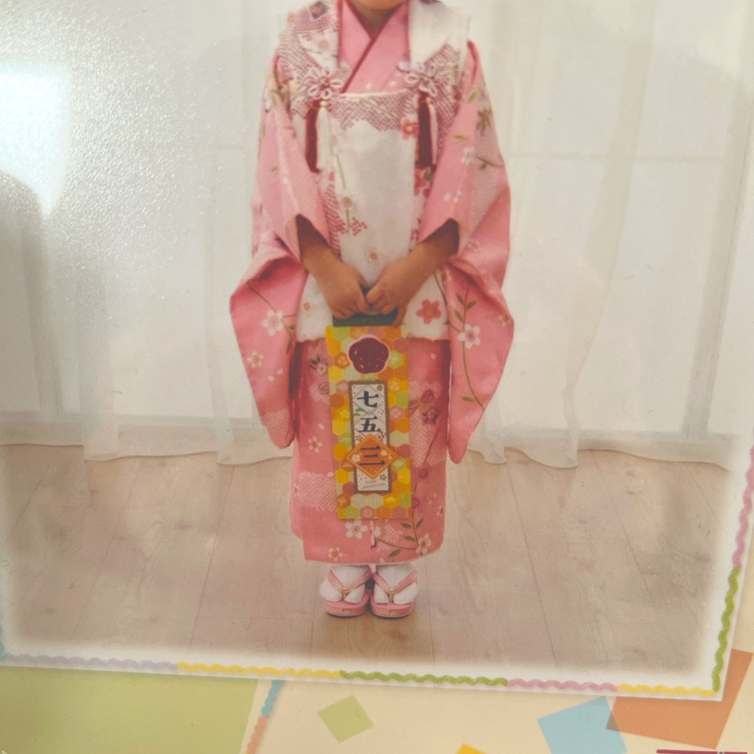 美品　七五三　着物　3歳用女の子　フルセット