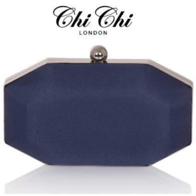 Chi Chi London(チチロンドン)の【NEW】Chi Chi London パーティーバッグ ネイビー レディースのバッグ(クラッチバッグ)の商品写真