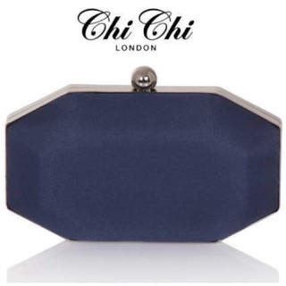 チチロンドン(Chi Chi London)の【NEW】Chi Chi London パーティーバッグ ネイビー(クラッチバッグ)