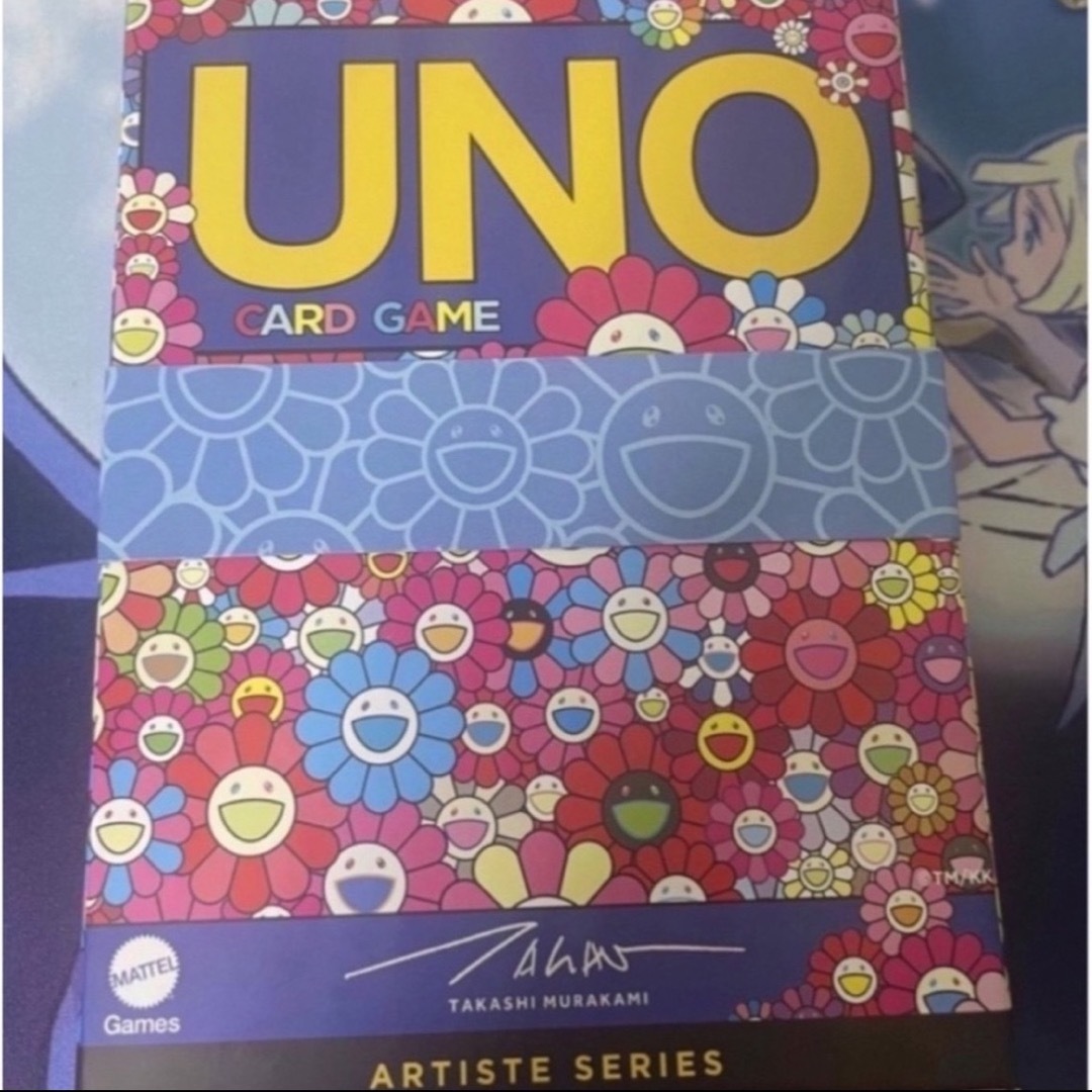 UNO(ウーノ)の新品未開封　村上隆　UNO  エンタメ/ホビーのテーブルゲーム/ホビー(トランプ/UNO)の商品写真