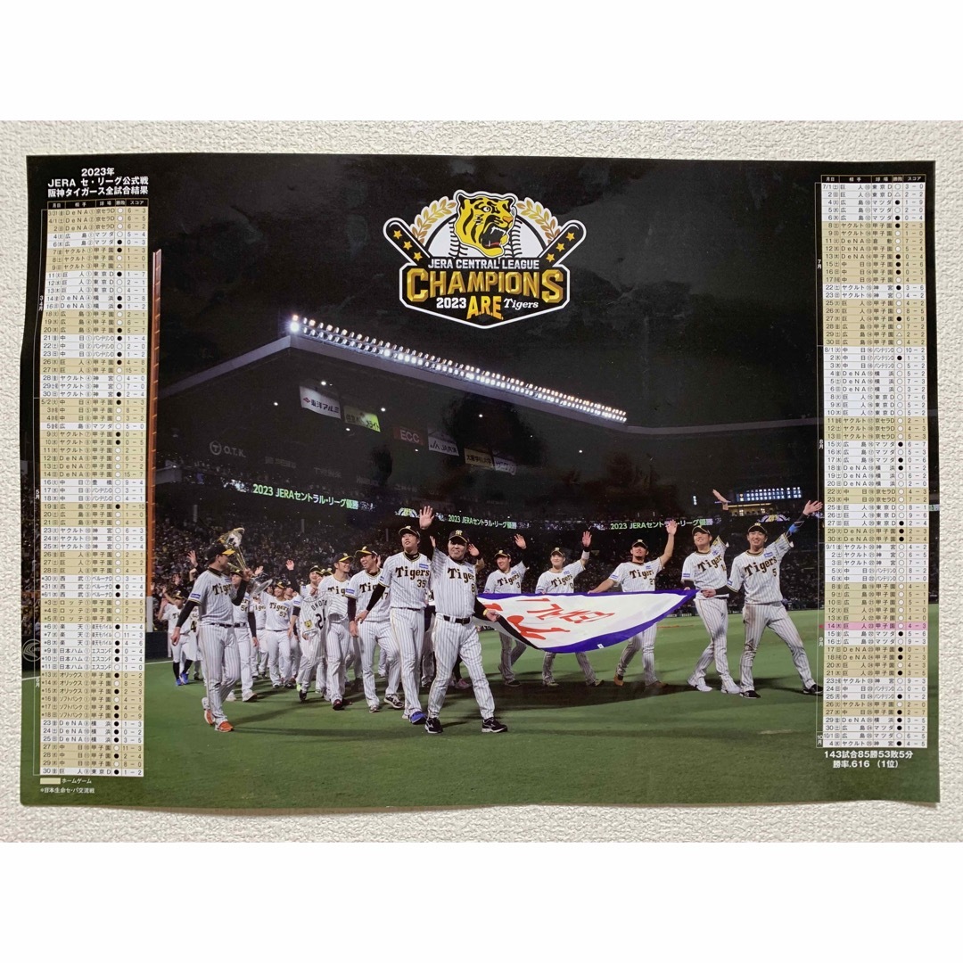 阪神タイガース(ハンシンタイガース)の阪神タイガース　優勝記念グッズ スポーツ/アウトドアの野球(応援グッズ)の商品写真