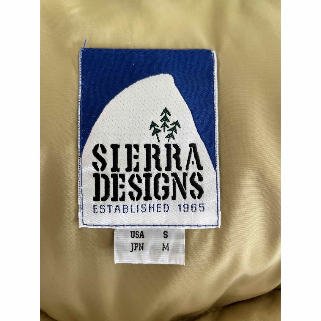 SIERRA DESIGNS(シェラデザイン)のSIERRA DESIGNS シエラデザインズ ダウンベスト メンズのジャケット/アウター(ダウンベスト)の商品写真