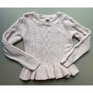 ベビーギャップ(babyGAP)のGAP ケーブル編みセーター　女の子　110(ニット)