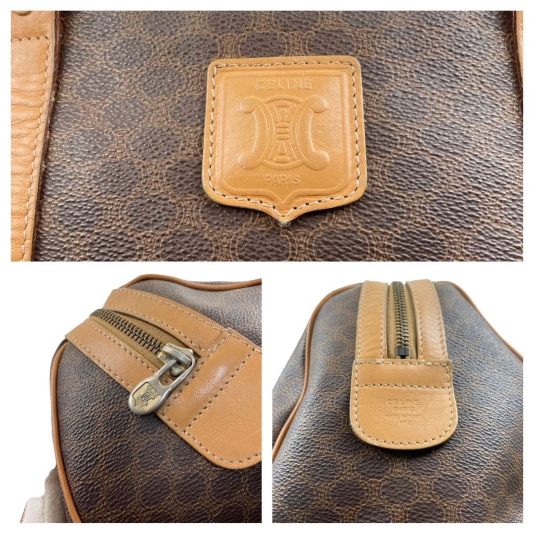 ✨良品✨ CELINE セリーヌ ミニボストン ハンドバッグ マカダム ✨良品✨ CELINE セリーヌ ミニボストン ハンドバッグ マカダム