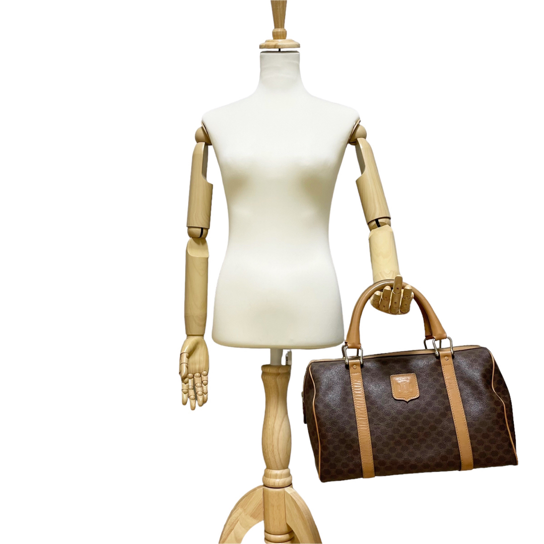 ✨良品✨ CELINE セリーヌ ミニボストン ハンドバッグ マカダム ✨良品✨ CELINE セリーヌ ミニボストン ハンドバッグ マカダム