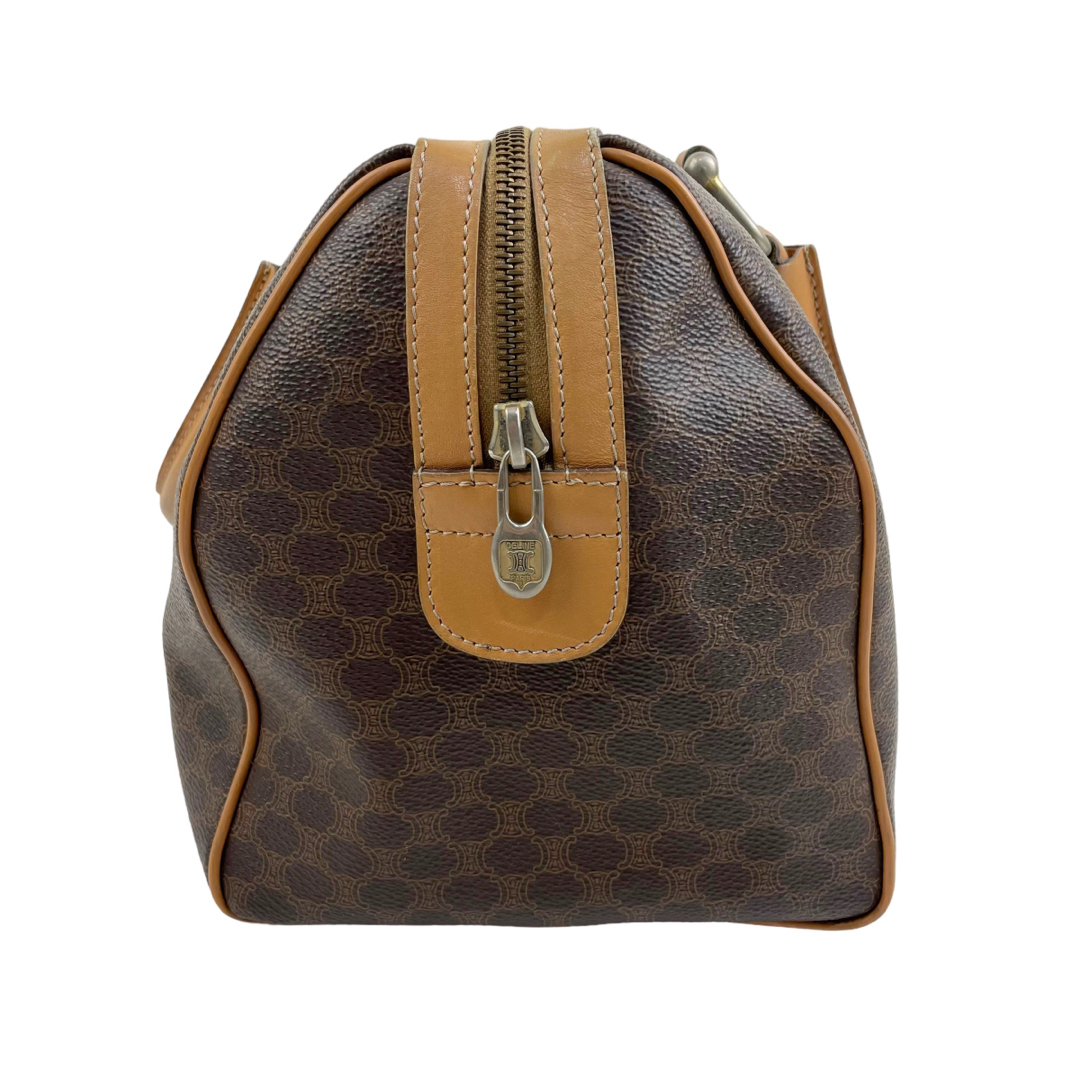 ✨良品✨ CELINE セリーヌ ミニボストン ハンドバッグ マカダム ✨良品✨ CELINE セリーヌ ミニボストン ハンドバッグ マカダム