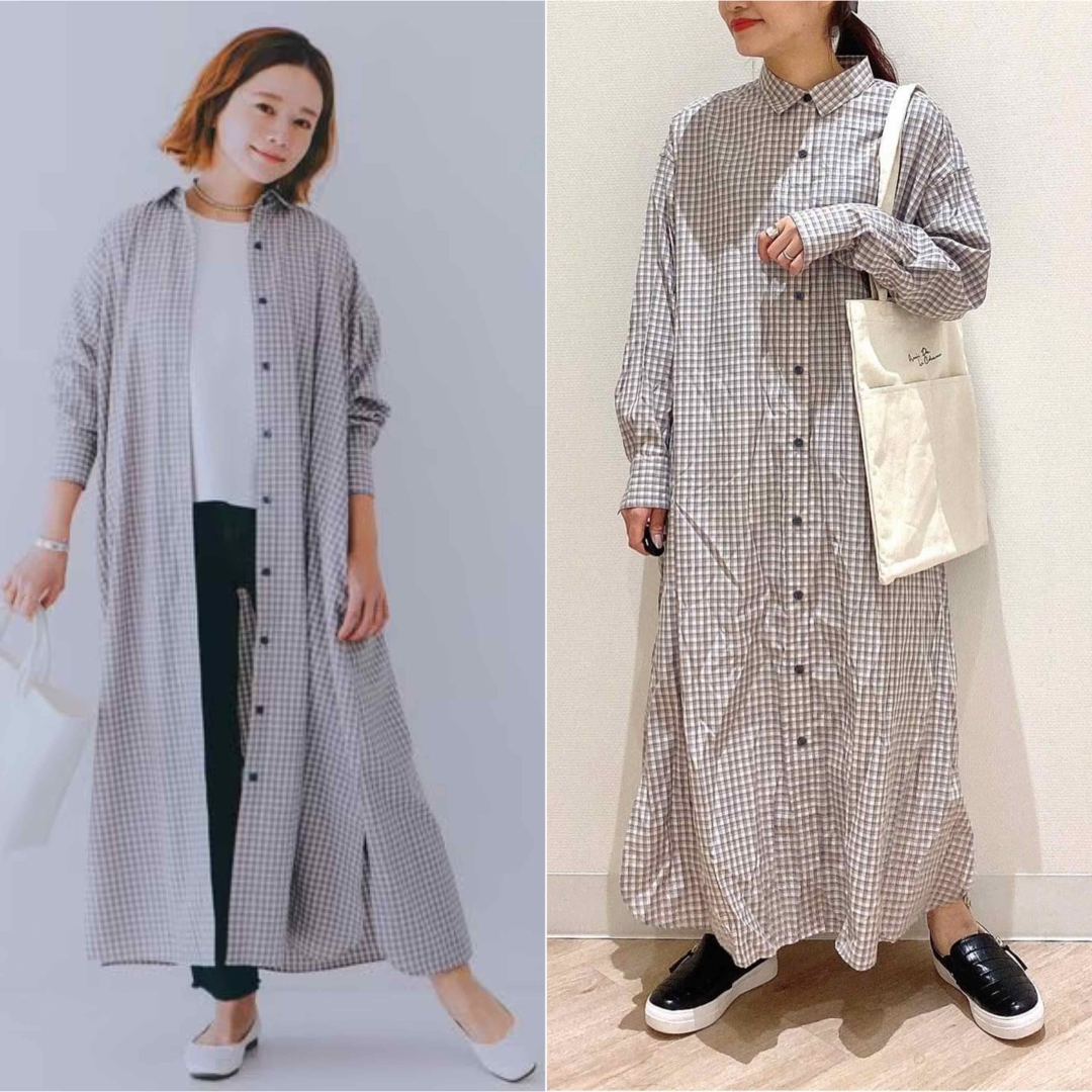 グローバルワーク EiiS 高山直子 シャツワンピース