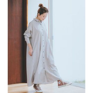 グローバルワーク EiiS 高山直子 シャツワンピース
