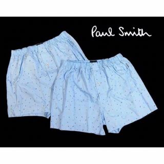 ポールスミス(Paul Smith)の【ポールスミス/Paul Smith】メンズトランクス・L・サックス系×2枚(トランクス)