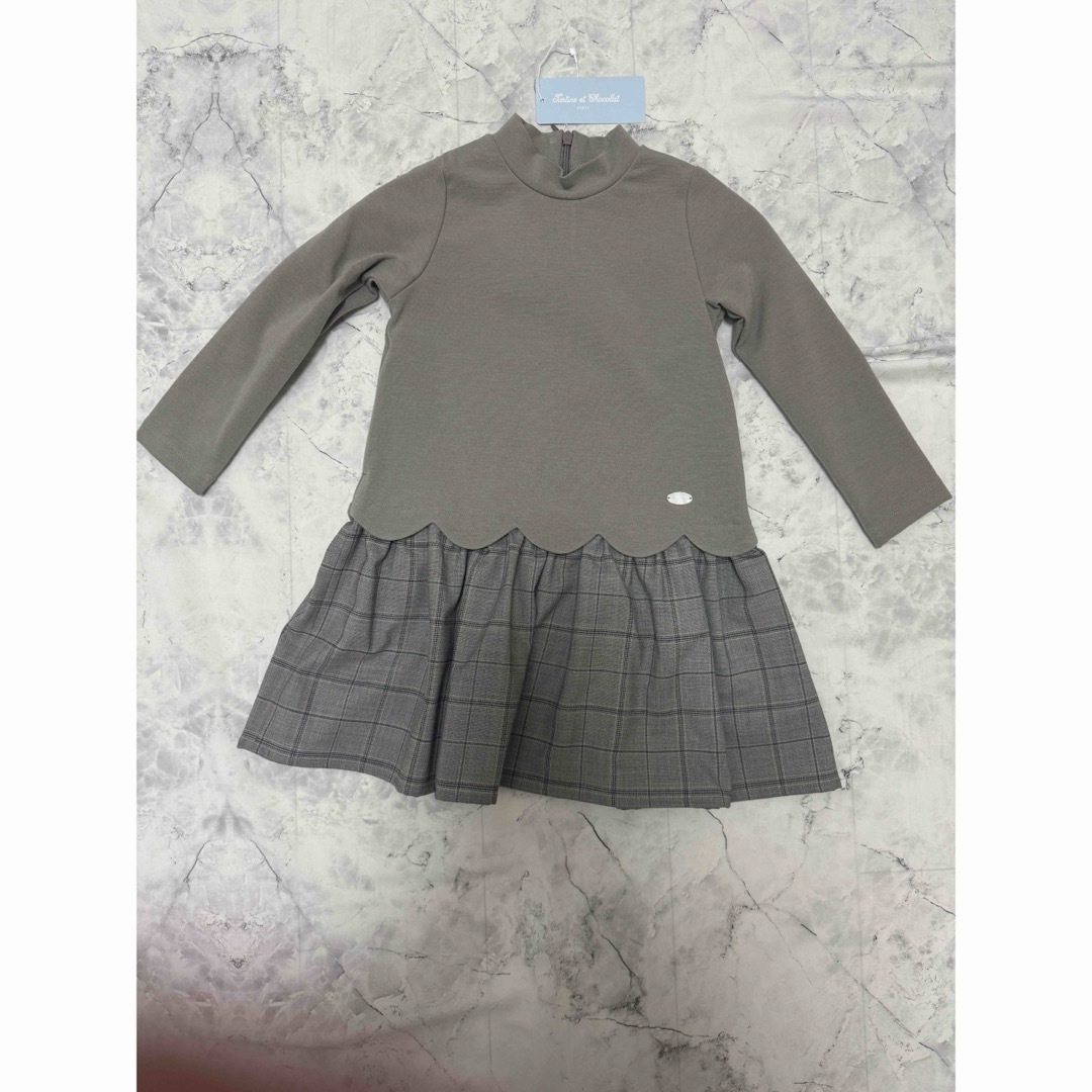 新品未使用】タルティーヌエショコラ チェックワンピース-