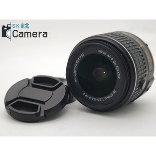 ニコン(Nikon)のNikon AF-S DX NIKKOR 18-55ｍｍ F3.5-5.6 G VR Ⅱ ニコン キャップ付き(レンズ(ズーム))