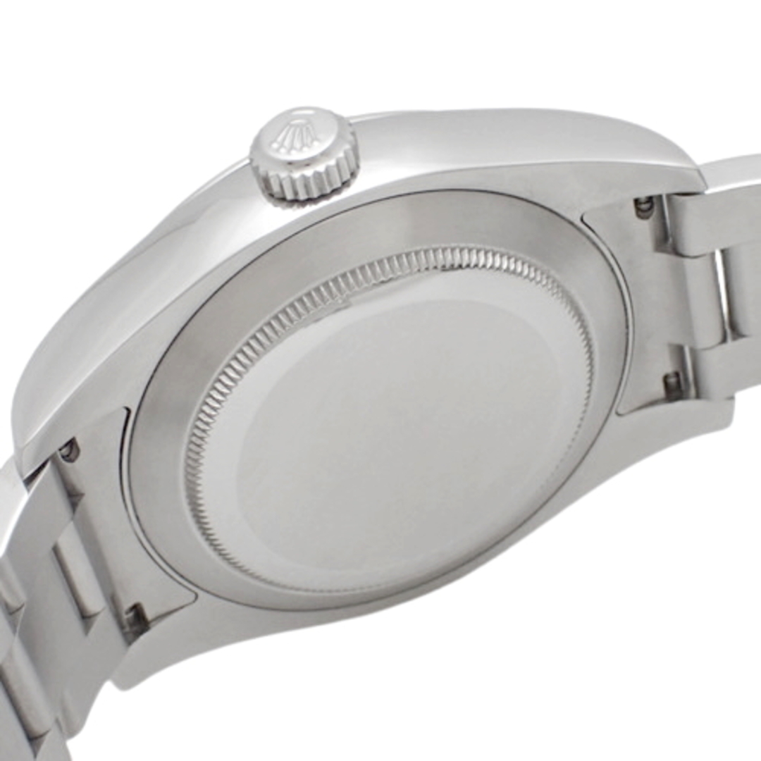 ロレックス エアキング 自動巻き 腕時計 ステンレススチール SS ブラック ランダム番 2018年6月購入 116900 メンズ 40802073275【アラモード】