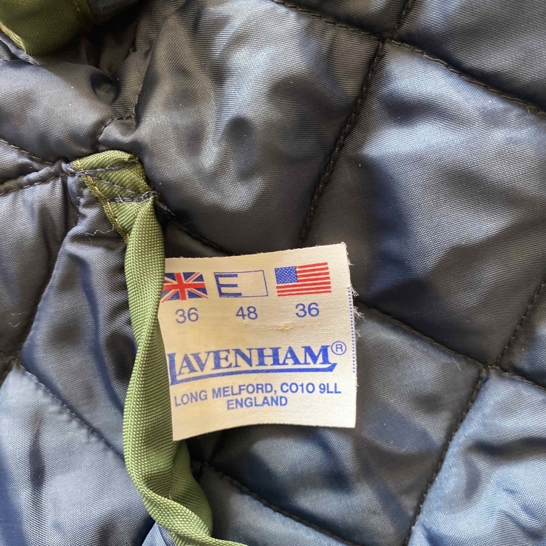 LAVENHAM(ラベンハム)のLAVENHAM キルティングリバーシブルジャケット メンズのジャケット/アウター(ナイロンジャケット)の商品写真