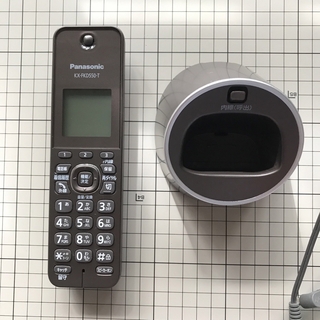 パナソニック(Panasonic)のパナソニック デジタルコードレス電話機 迷惑防止搭載 VE-GDS15DL-T(その他)