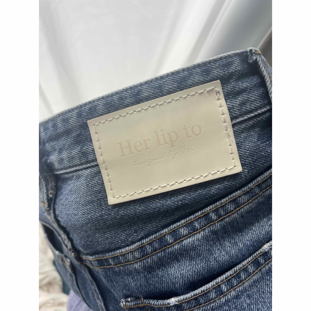 Her lip to(ハーリップトゥ)の【N様専用】Tokyo High Rise Jeans レディースのパンツ(デニム/ジーンズ)の商品写真