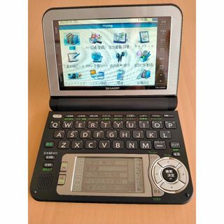 シャープ(SHARP)の【中古】シャープ電子辞書 Brain PW-A9000 シルバー(その他)