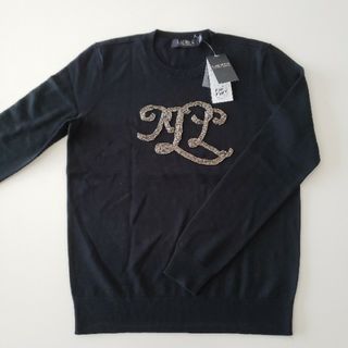 ラルフローレン(Ralph Lauren)の【新品タグ付き】RALPH LAURENローレンセーターUS・Sサイズブラック綿(ニット/セーター)