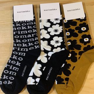 マリメッコ(marimekko)のハロウィンキャンペーン実施中　marimekko マリメッコソックス　3足セット(ソックス)