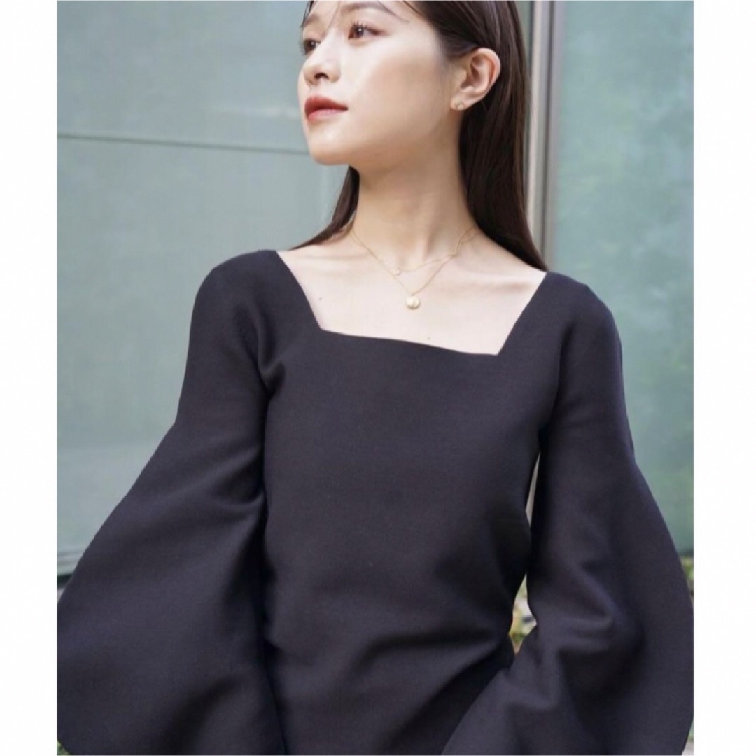 Cocoon Sleeve Wholegarment knitニット/セーター