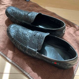 グッチ(Gucci)のGUCCI メンズ　美品　26.5センチ(ドレス/ビジネス)