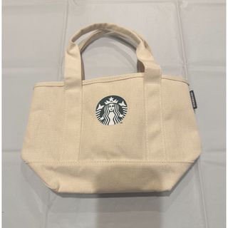 スターバックスコーヒー(Starbucks Coffee)の【未使用】スタバ　ミニ　トートバッグ(トートバッグ)