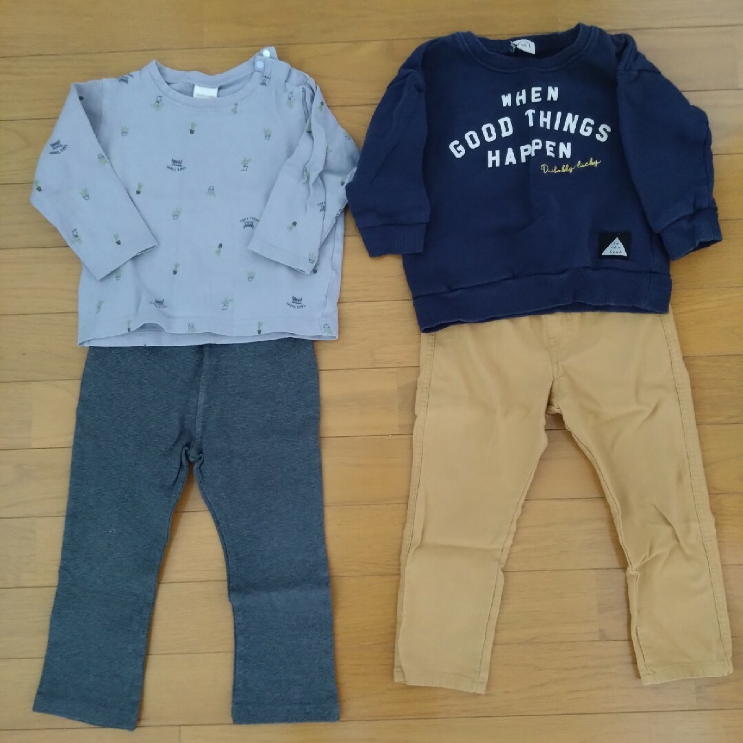 まとめ売り　18点　95 男の子　アウター　長袖　ズボン キッズ/ベビー/マタニティのキッズ服男の子用(90cm~)(Tシャツ/カットソー)の商品写真