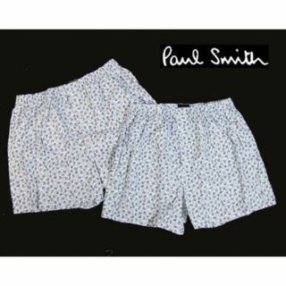 ポールスミス(Paul Smith)の【ポールスミス/Paul Smith】メンズトランクス・M・ホワイト系×2枚(トランクス)