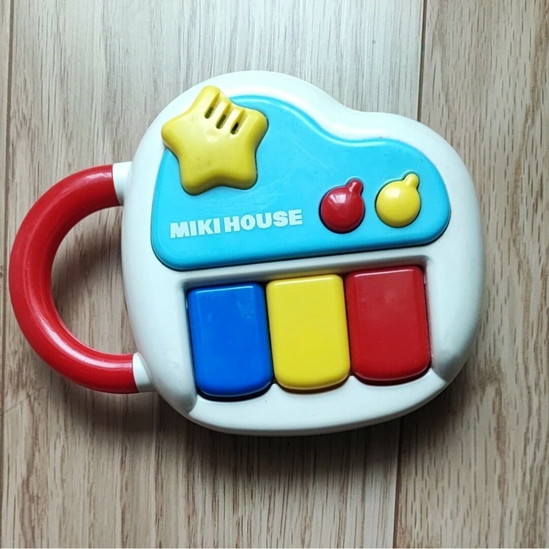 mikihouse(ミキハウス)のmikihouse電子ピアノ キッズ/ベビー/マタニティのおもちゃ(楽器のおもちゃ)の商品写真