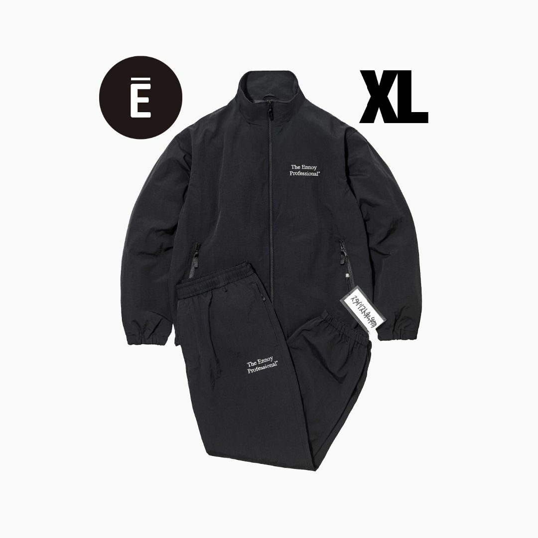 The Ennoy Professional NYLON JACKET 黒 XL - www.sorbillomenu.com