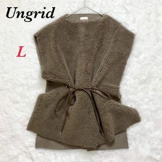 アングリッド(Ungrid)の✨人気❣️ワールド【新品】アングリッド　ポンチョ　定価　　13200円(ベスト/ジレ)