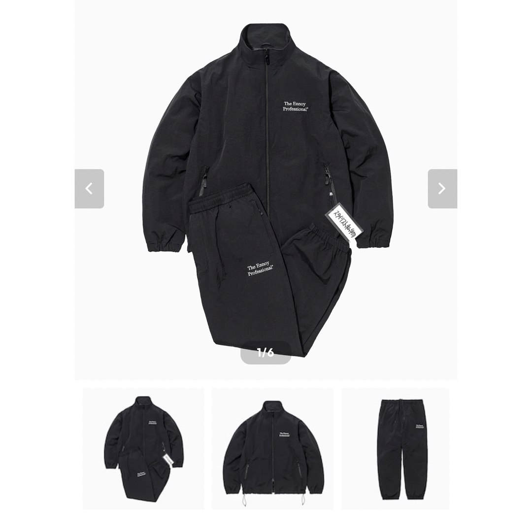 【SET UP】エンノイとスタイリスト私物 NYLON TRACK SUIT