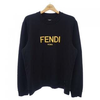 FENDI フェンディ スウェット 胸ロゴ ブラック カラー◎ 高級