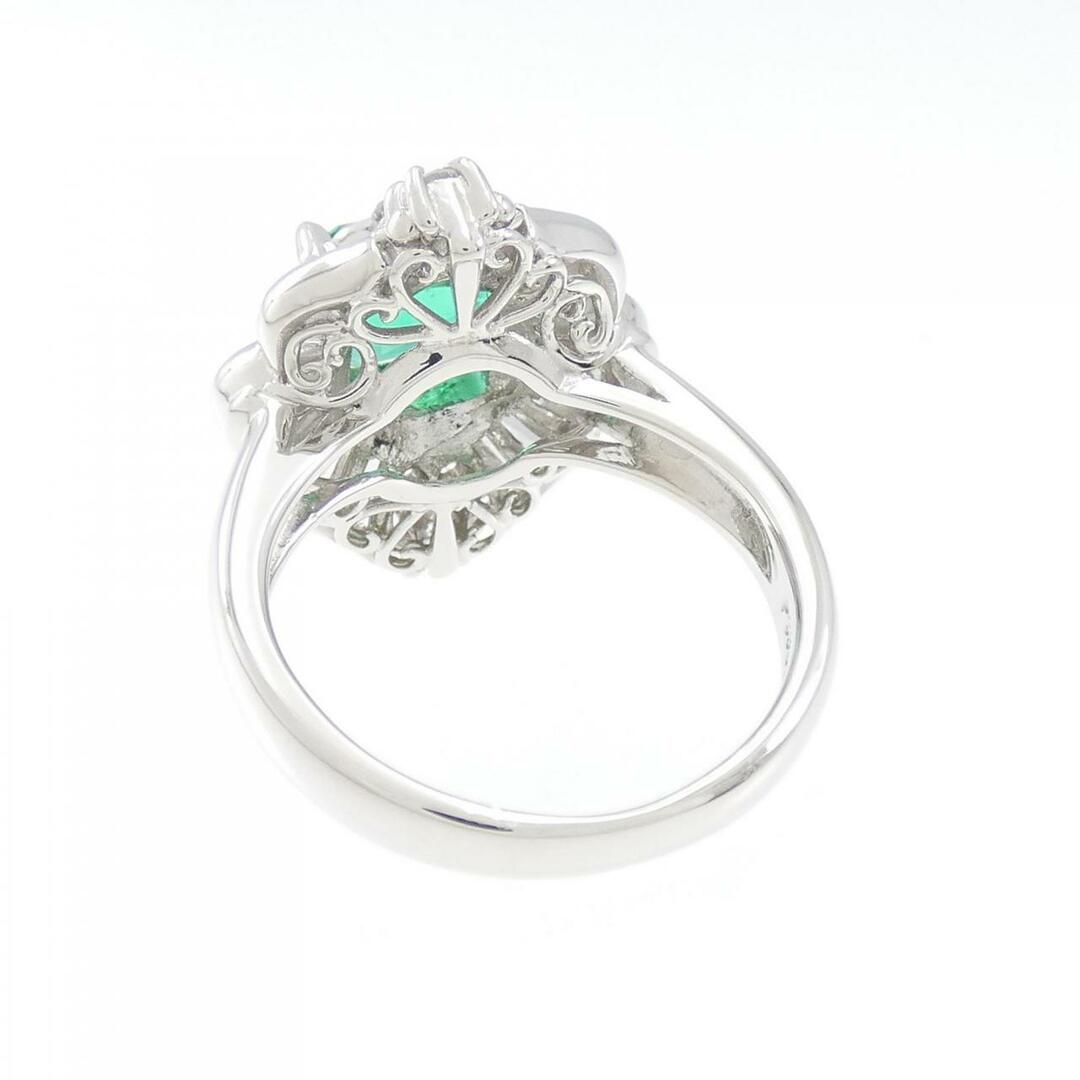 PT エメラルド リング 0.48CT