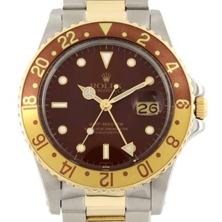 ロレックス(ROLEX)のロレックス GMTマスター 16753 SSxYG 自動巻(腕時計(アナログ))